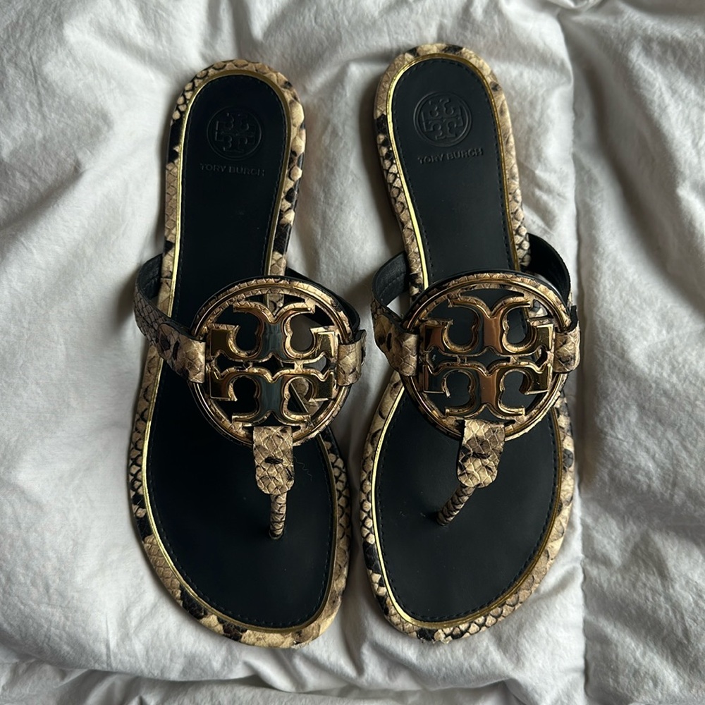 Tory Burch | Metal Miller Stamped Snake Printed